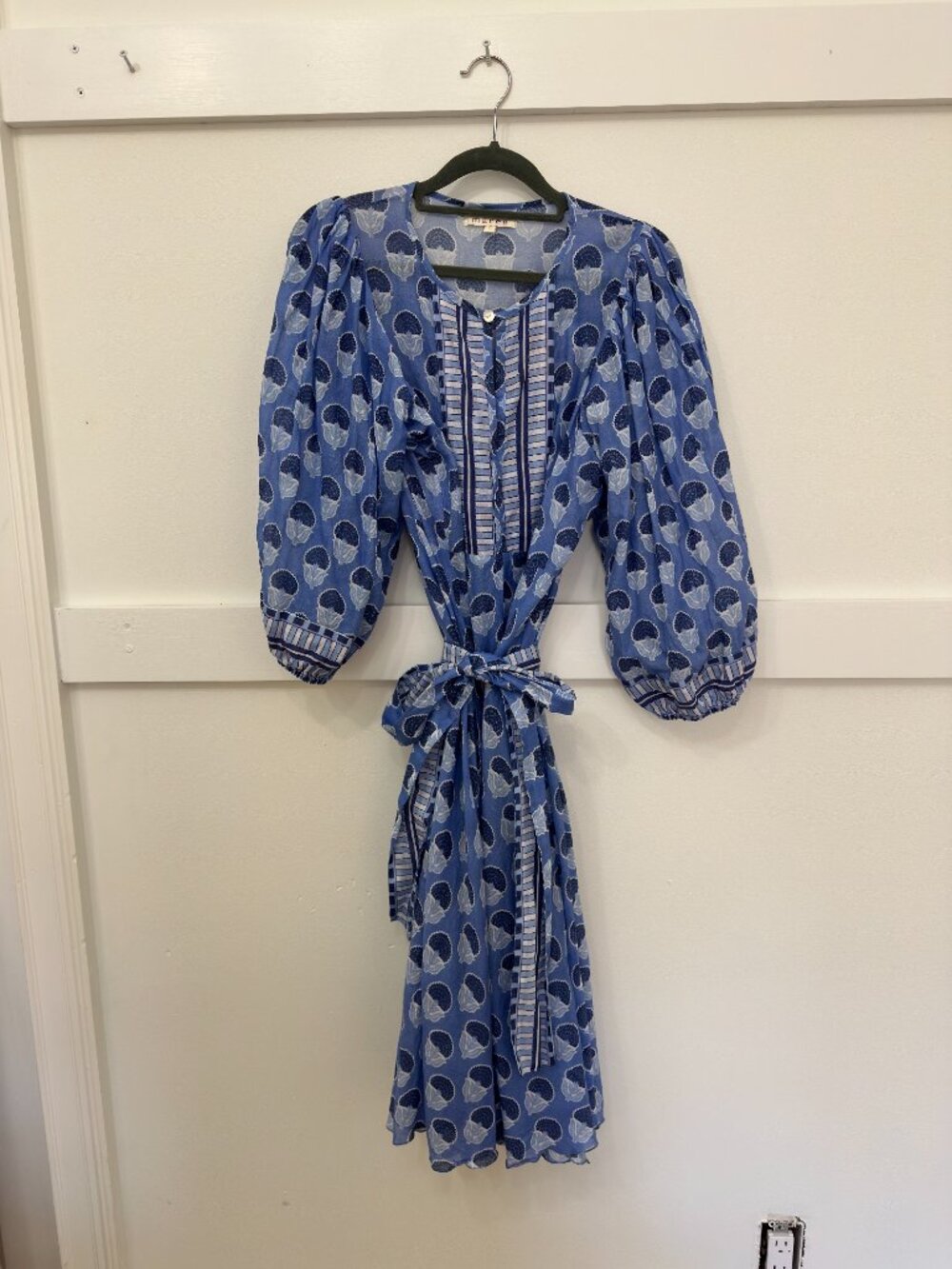 Marea House Dress in Blue Size Large - Picture 6 of 11
